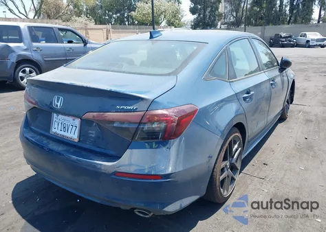 2025 Honda Civic Sport from USA, damaged, VIN 2HGFE2F57SH569339